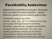 Spalvų, paveikslėlių kodavimas 7 puslapis