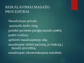 Reikalavimai masažo kabinetui 17 puslapis