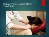 Reikalavimai masažo kabinetui 20 puslapis