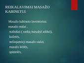 Reikalavimai masažo kabinetui 3 puslapis