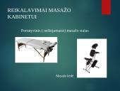 Reikalavimai masažo kabinetui 5 puslapis