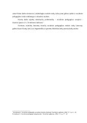 Socialinės pedagogikos mokslo raida Lietuvoje 2 puslapis