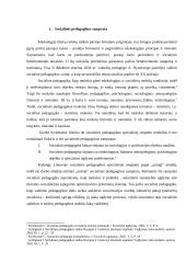 Socialinės pedagogikos mokslo raida Lietuvoje 3 puslapis