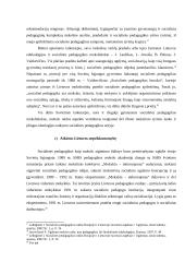 Socialinės pedagogikos mokslo raida Lietuvoje 6 puslapis