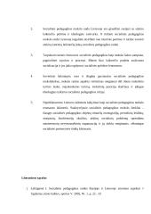 Socialinės pedagogikos mokslo raida Lietuvoje 8 puslapis