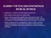Kineziterapeuto darbo vietos ergonomika 11 puslapis