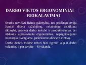 Kineziterapeuto darbo vietos ergonomika 13 puslapis