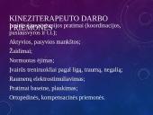 Kineziterapeuto darbo vietos ergonomika 14 puslapis
