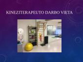 Kineziterapeuto darbo vietos ergonomika 3 puslapis