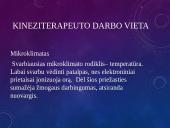 Kineziterapeuto darbo vietos ergonomika 6 puslapis
