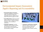 Apple company's activities in the context of sustainable development 10 puslapis