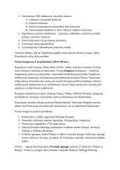 Istorijos konspektas - Napoleono epocha 4 puslapis