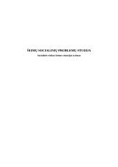 Socialinės rizikos šeimos situacijos tyrimas 15 puslapis