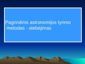 Astronomija ir jos tyrimo metodai 13 puslapis
