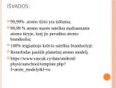 Atomo ir branduolio fizika. Skaidrės 5 puslapis
