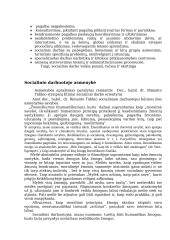 Socialinio darbuotojo profesija Lietuvoje 8 puslapis