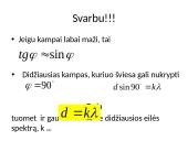 Šviesos difrakcija. Skaidrės 13 puslapis