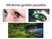 Šviesos difrakcija. Skaidrės 9 puslapis