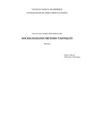 Sociologijos metodo taisyklės 1 puslapis