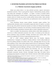 Lietuvos politinė kultūra ir sovietinis palikimas kultūroje 5 puslapis