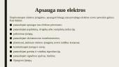 Elektros srovės pavojingumas ir traumos žmogui 19 puslapis