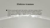 Elektros srovės pavojingumas ir traumos žmogui 10 puslapis