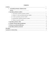 Sprendimų priėmimas administracinėje organizacijoje