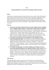 Kokį poveikį kultūrai ir visuomenei daro kryptingai veikianti asmenybė? Kalbos planas