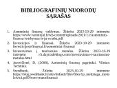 Asmeninių finansų biudžetas ir investicija į brangakmenius 9 puslapis