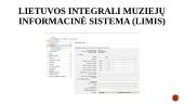 Lietuvos integrali muziejų informacinė sistema (LIMIS) 6 puslapis
