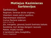 Motiejus Kazimieras Sarbievijus (skaidrės) 8 puslapis