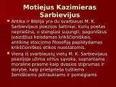 Motiejus Kazimieras Sarbievijus (skaidrės) 9 puslapis