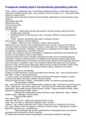 Pastatus ir statinius veikiantys poveikiai ir apkrovos 4 puslapis