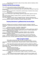 Pastatus ir statinius veikiantys poveikiai ir apkrovos 5 puslapis