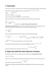 Elektrostatika. Konspektas 4 puslapis
