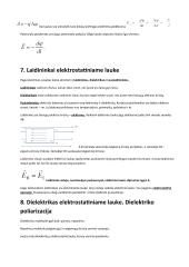 Elektrostatika. Konspektas 5 puslapis