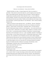 Jauno žmogaus siekiai lietuvių literatūroje  (Maironis, Vincas Mykolaitis – Putinas, Marius Katiliškis)