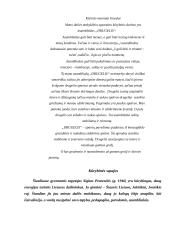 Menų mokyklinis brandos egzaminas, dailės kryptis. Kūrybinio darbo aprašas. Asambliažas „Drugelis“ 6 puslapis