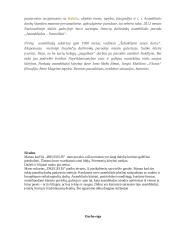 Menų mokyklinis brandos egzaminas, dailės kryptis. Kūrybinio darbo aprašas. Asambliažas „Drugelis“ 8 puslapis