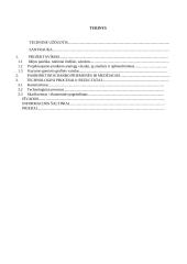 Senovės graikijos epochos – kuodo formavimas. Technologijų mokyklinio brandos egzamino aprašymas