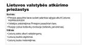 Lietuvos valstybės atkūrimas 2 puslapis