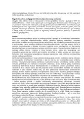 Sveikatos priežiūros paslaugų pirkėjų (finansinių tarpininkų) vaidmuo 9 puslapis