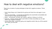 Dealing with negative emotions 5 puslapis