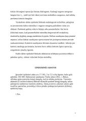 Epidurinės nejautros farmakalogija.  Slaugytojo vaidmuo 3 puslapis