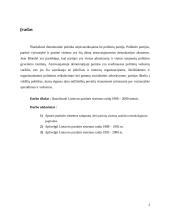 Šalies partinės sistemos samprata ir raida 3 puslapis