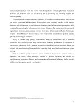 Šalies partinės sistemos samprata ir raida 5 puslapis