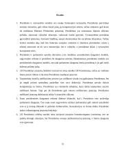 LR prezidento vaidmuo šalies valdymo procese 15 puslapis