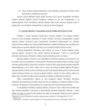 LR prezidento vaidmuo šalies valdymo procese 8 puslapis