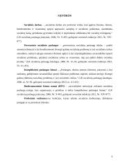 Socialinio darbuotojo profesiniai vaidmenys teikiant kompleksines paslaugas šeimai bendruomeniniuose šeimos namuose 3 puslapis