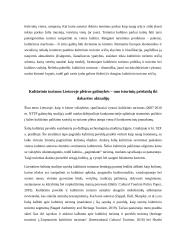 Ekoturizmas. Kultūrinis turizmas 12 puslapis